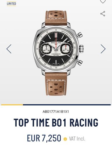 TK: Breitling Top Time B01 racing Limited 1:750