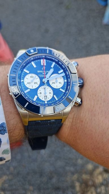 Breitling Super Chronomat B01 blauw