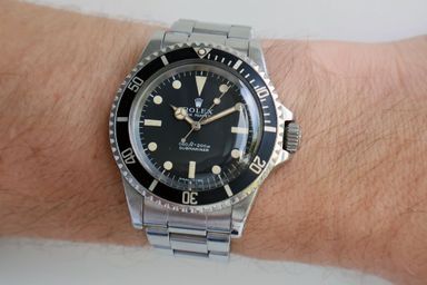TK: Rolex 5513 vintage submariner serif dial