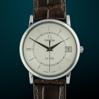 Vintage Omega De Ville Quartz Date 196.2532 - 33mm - 1998