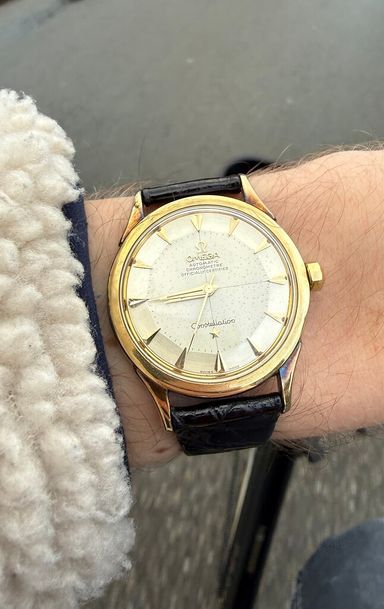 Omega Constellation Pie Pan Arrowhead 1957