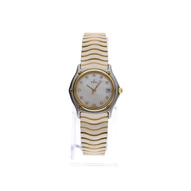 Ebel Sport Classic E1087121; Gold/Stainless Ladies Watch
