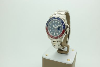 Rolex GMT Master II 116719BLRO 2018 blue/black dial