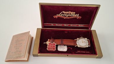 TK Longines President Washington 14K solid gold full set