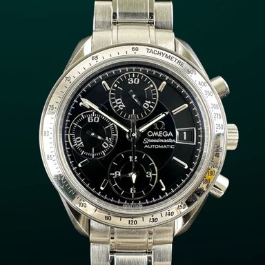 Vintage Omega Speedmaster Date 3513.50 - 39mm - 1998 + Box and Card