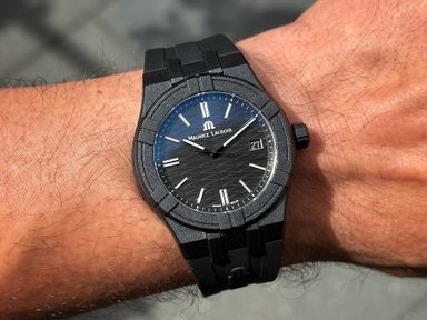 TK: Maurice Lacroix Aikon #tide (all black version)