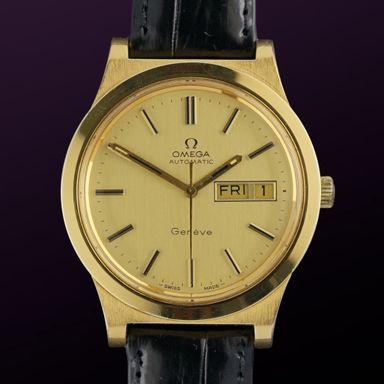 Vintage Omega Genève Automatic DayDate 166.0169 - 36,5mm - 1975