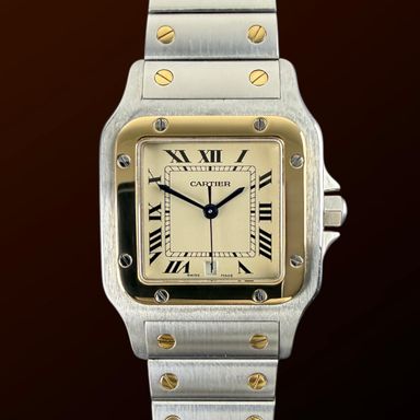 Vintage Cartier Santos Galbée LM Large Quartz 1566 / W20011C4 - 29mm - 1999