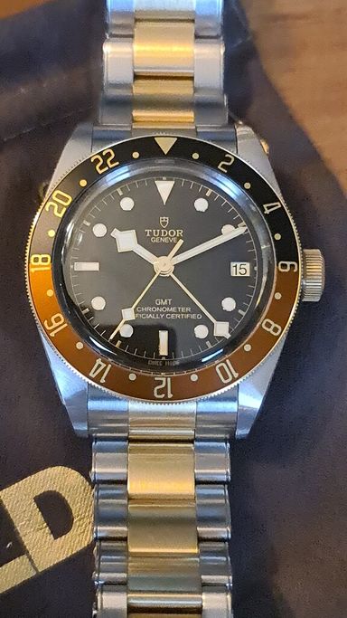 Tudor Rootbeer Black Bay GMT S&G