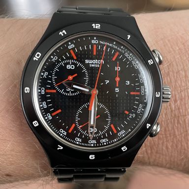Swatch Irony Chrono 40mm / €65 / YCS410GX
