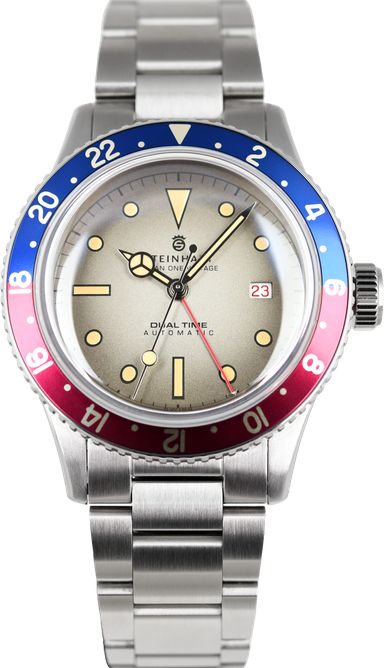 Steinhart Ocean One Vintage Dual Time Premium