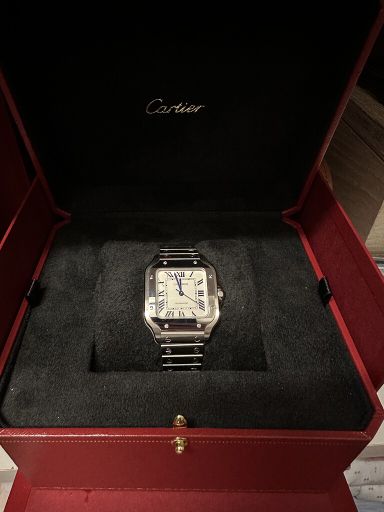 TK: Cartier Santos Medium (ref. WSSA0029)