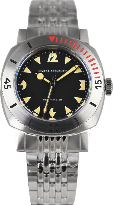 Nivada Grenchen Art Deco Depthmaster 39mm